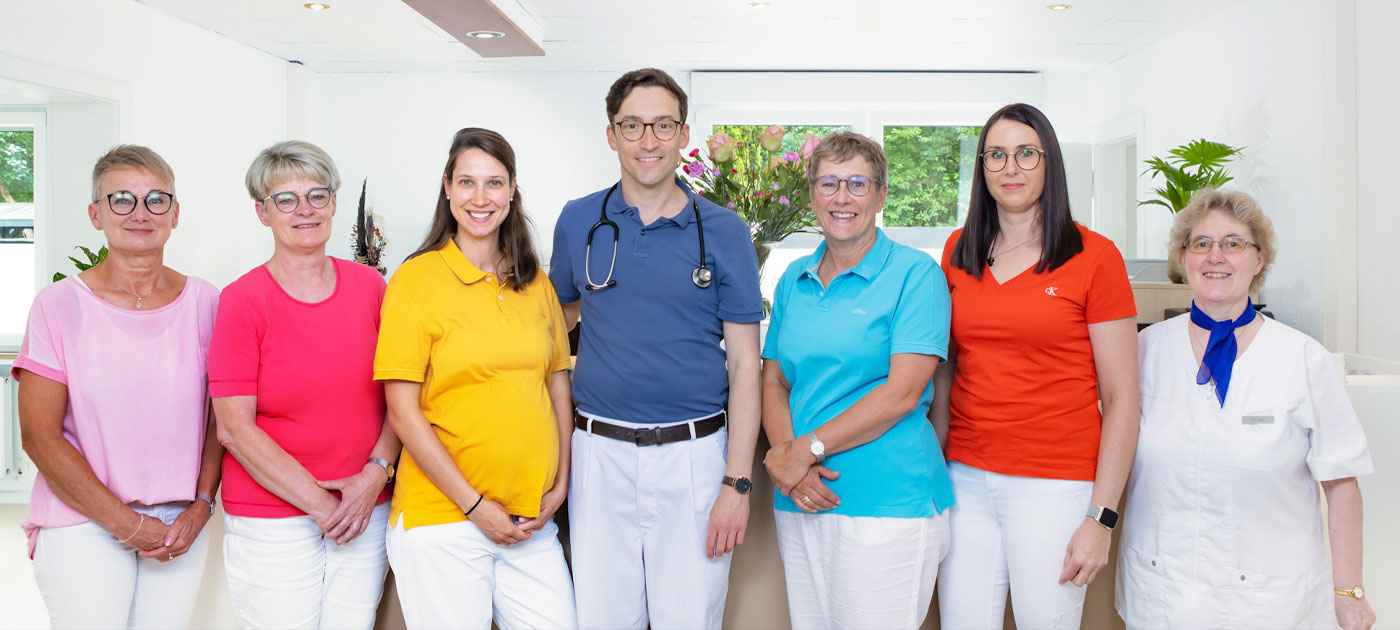 Gruppenbild Praxis Rodriguez